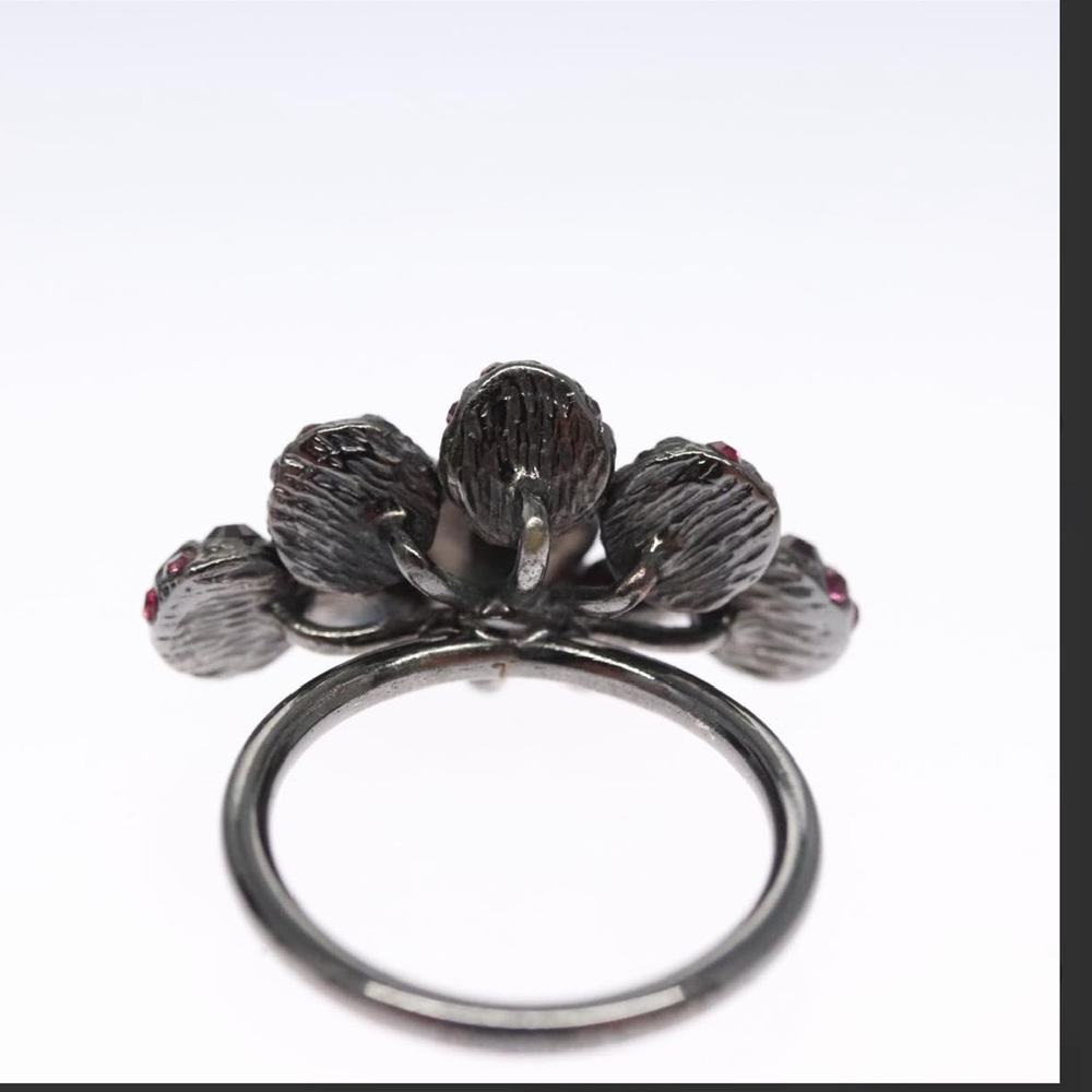 LOUIS VUITTON Bergmiljeunnuy Ring metal L Pink Ring - Picture 3 of 6